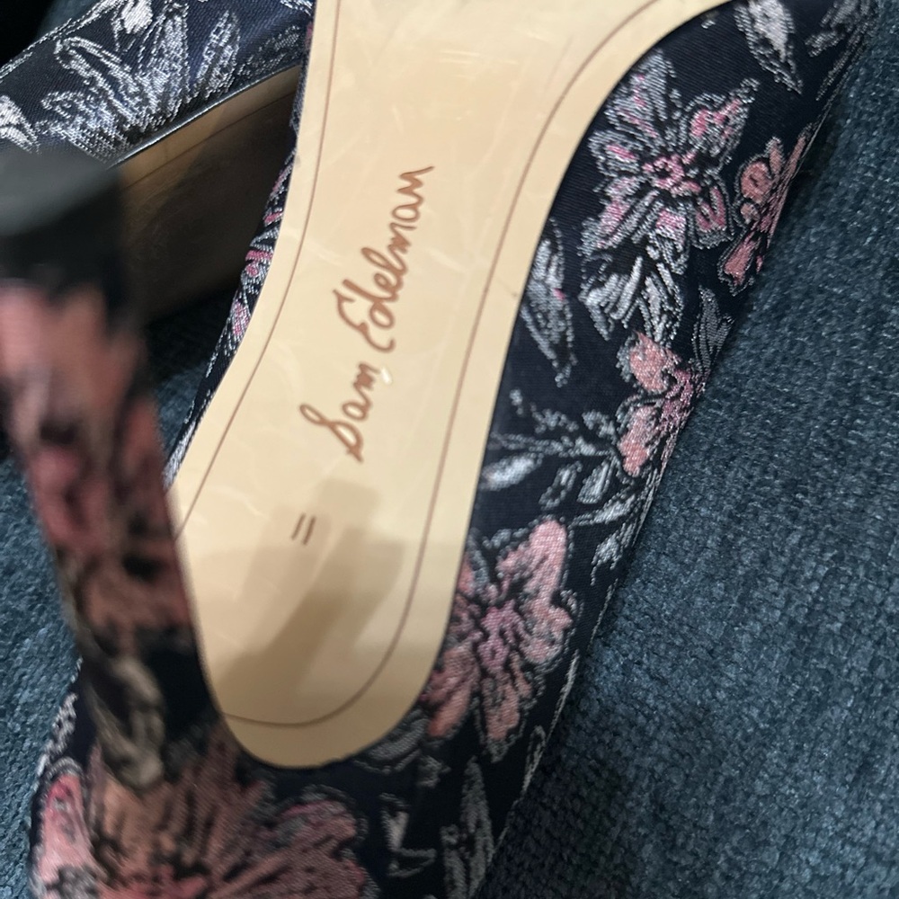 Sam Edelman Elegant Black and Pink Heels - Picture 7 of 7